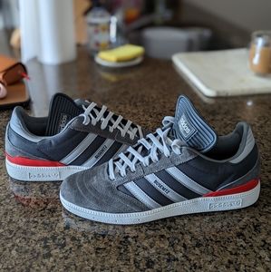 Adidas Busenitz - Granite, Clear Onyx, Grey, Red